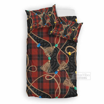 Ramsay Scottish Tartan Twisted Ropes Stylized Bedding Set UK Bedding Set UK Double 79*79 inch - Tartan Vibes Clothing