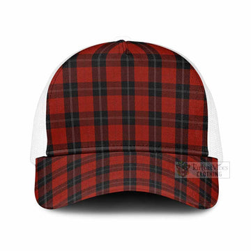 Ramsay Tartan Mesh Trucker Cap One Size (Adjustable) White - Tartan Vibes Clothing