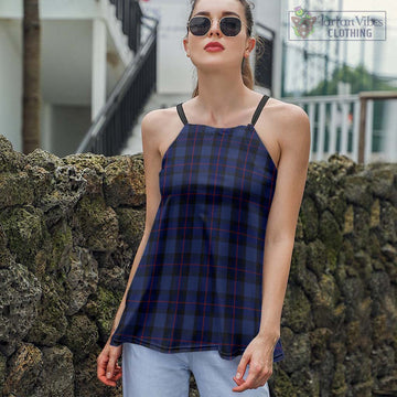 Rangers Tartan Loose Halter Neck Camisole