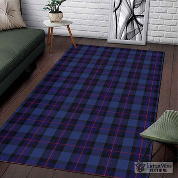 Rangers Tartan Area Rug