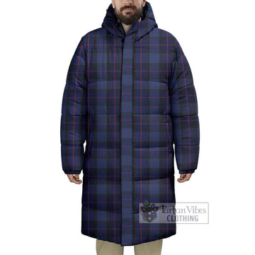 Rangers Tartan Long Down Jacket