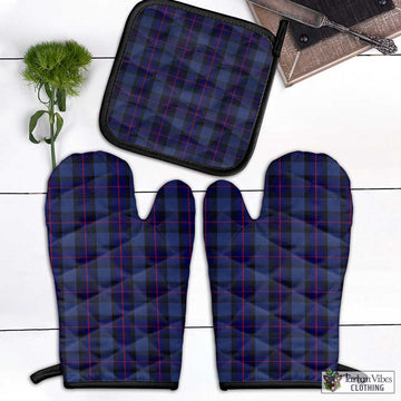 Rangers Tartan Combo Oven Mitt & Pot-Holder Black - Tartan Vibes Clothing