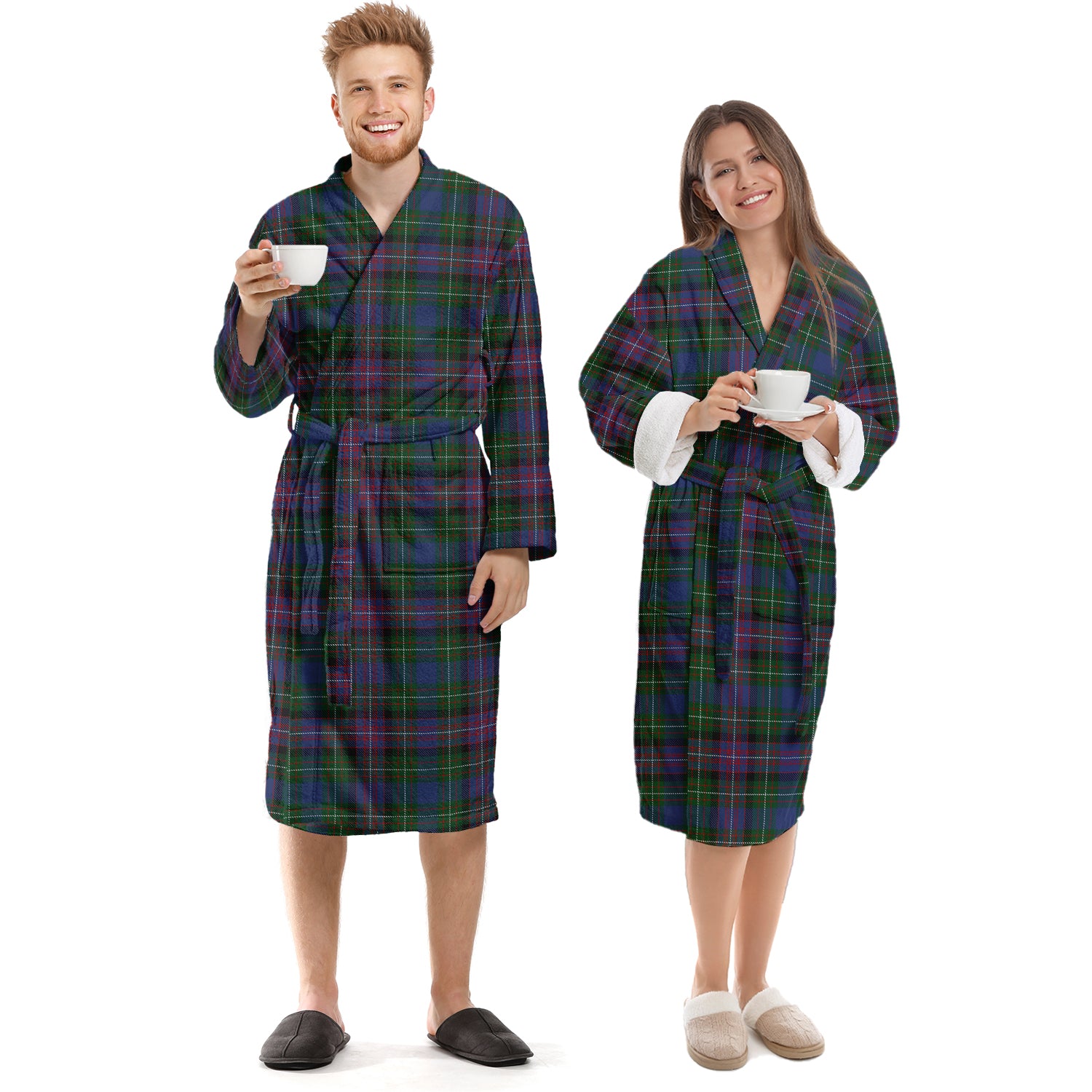 Rankin Tartan Bathrobe Unisex S - Tartan Vibes Clothing