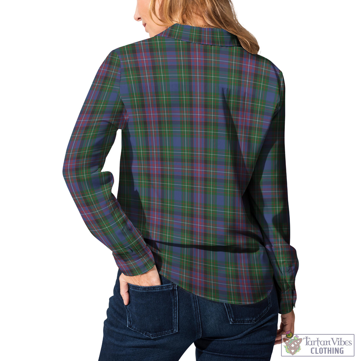 Rankin Tartan Women's Casual Shirt Female - Tartan Vibes Clothing