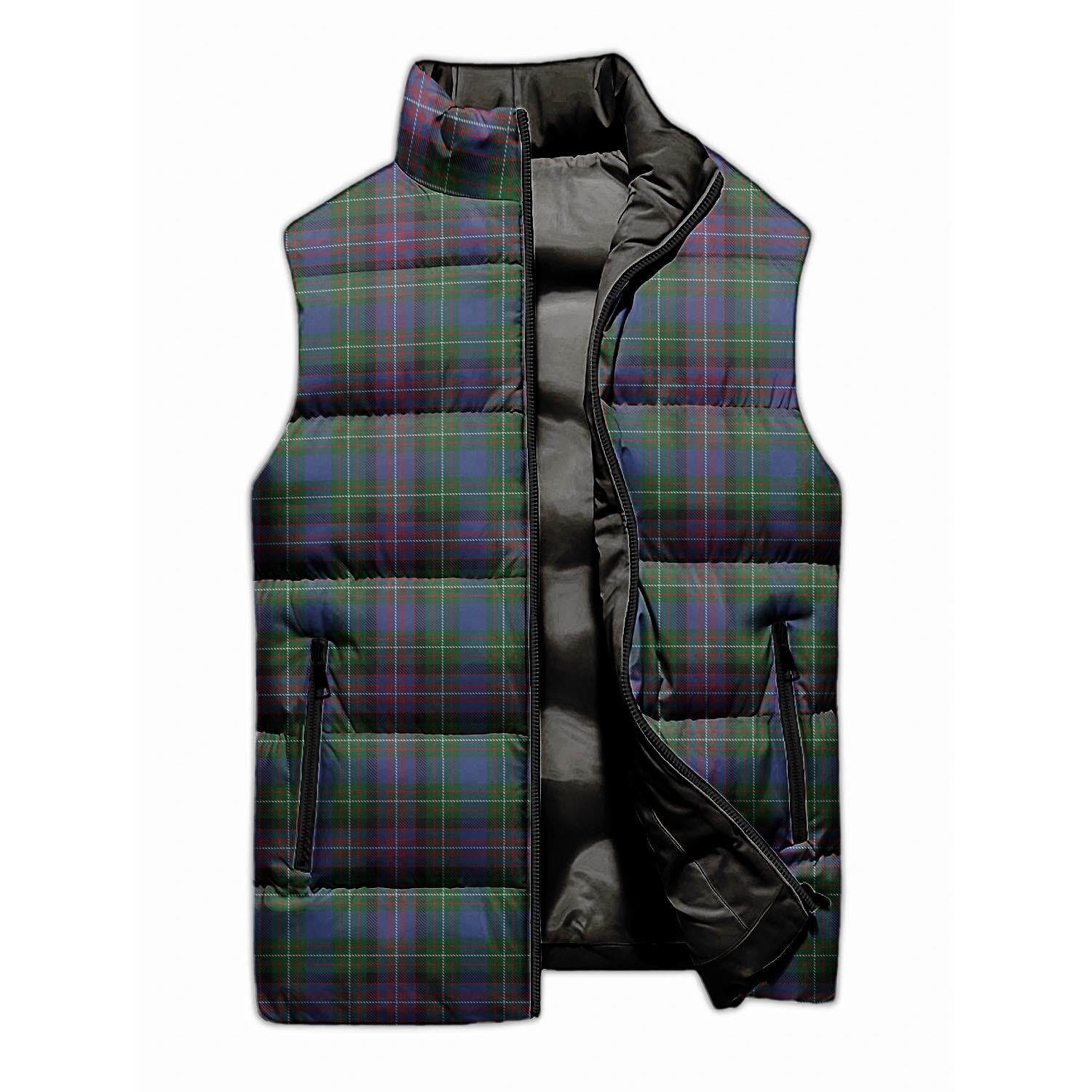 Rankin Tartan Sleeveless Puffer Jacket - Tartanvibesclothing