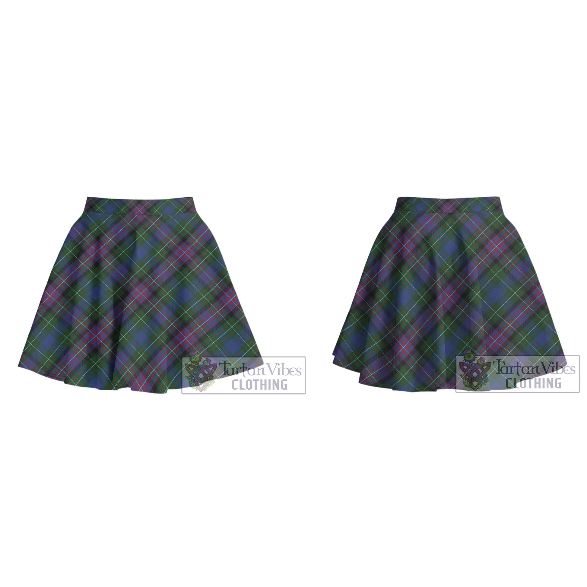 Tartan Vibes Clothing Rankin Tartan Women's Plated Mini Skirt