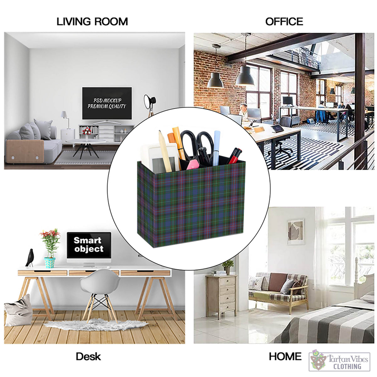 Rankin Tartan Pen Holder - Tartan Vibes Clothing