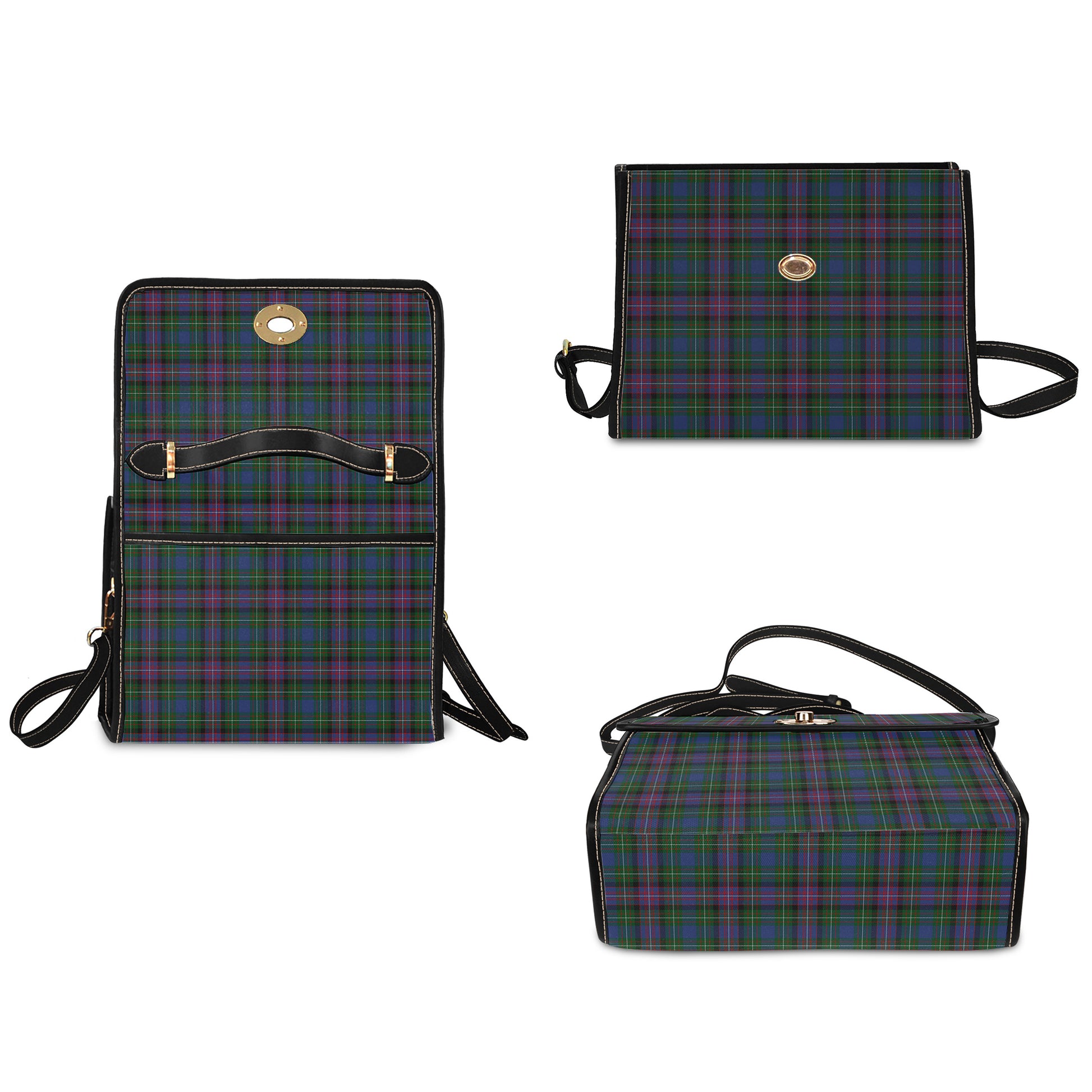 rankin-tartan-leather-strap-waterproof-canvas-bag