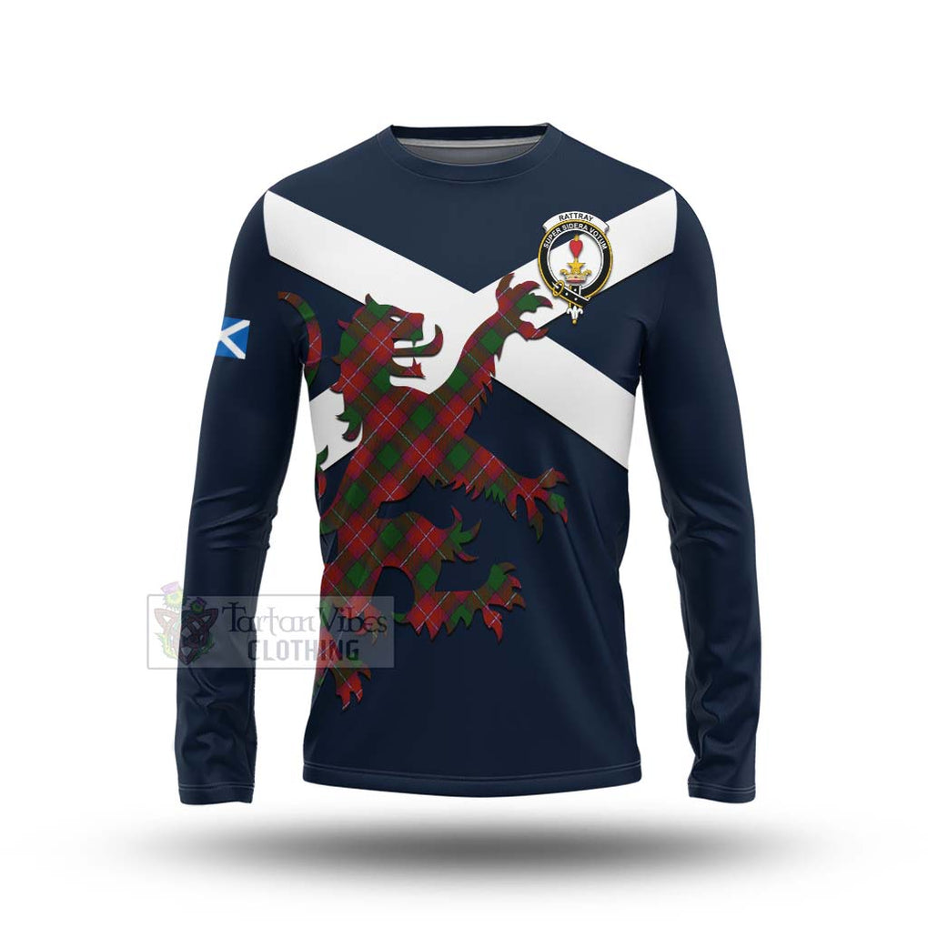 Tartan Vibes Clothing Rattray Tartan Lion Rampant Long Sleeve T-Shirt – Proudly Display Your Heritage with Alba Gu Brath and Clan Name