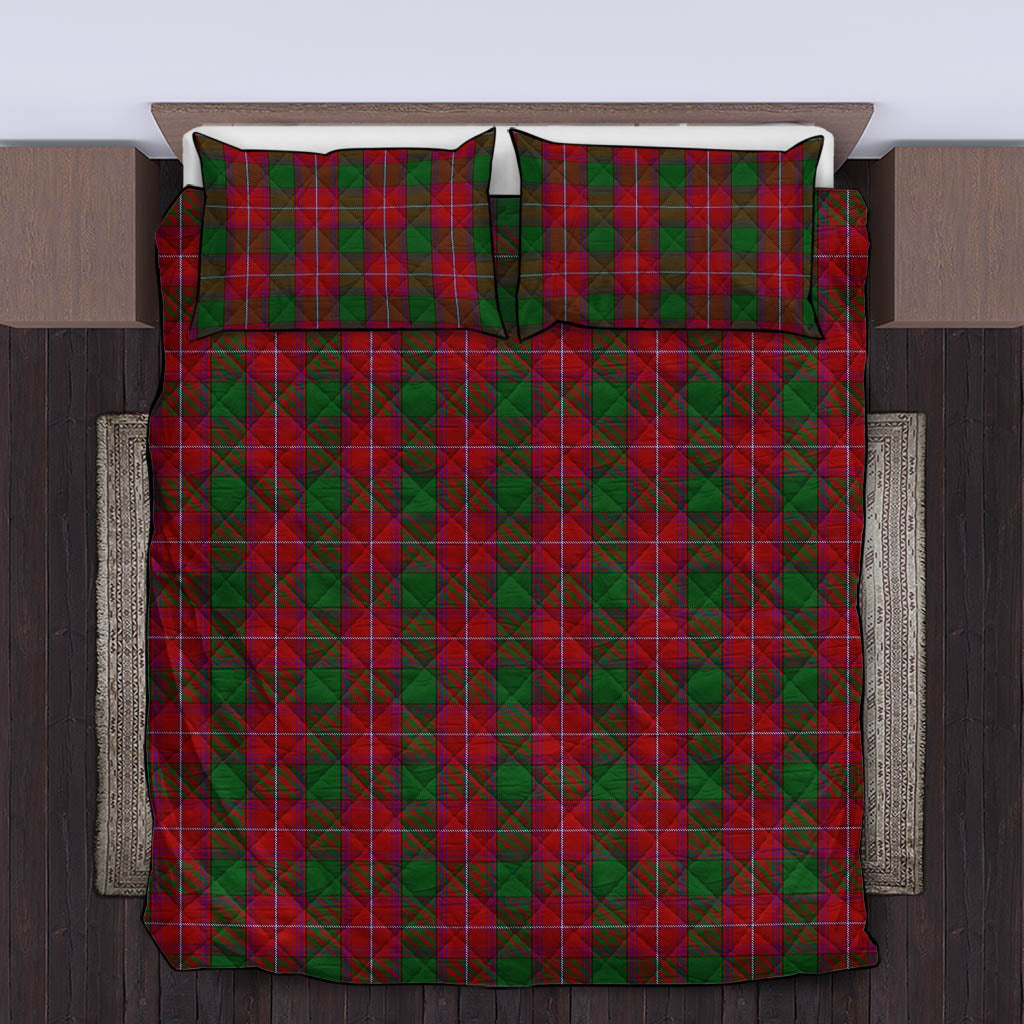 Rattray Tartan Quilt Bed Set King - Tartan Vibes Clothing