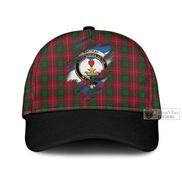 Rattray Tartan Classic Cap with Family Crest In Me Style