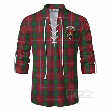 Rattray Tartan Ghillie Kilt Shirt with Family Crest DNA In Me Style