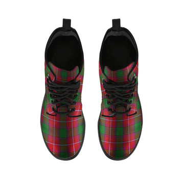 Rattray Tartan Leather Boots