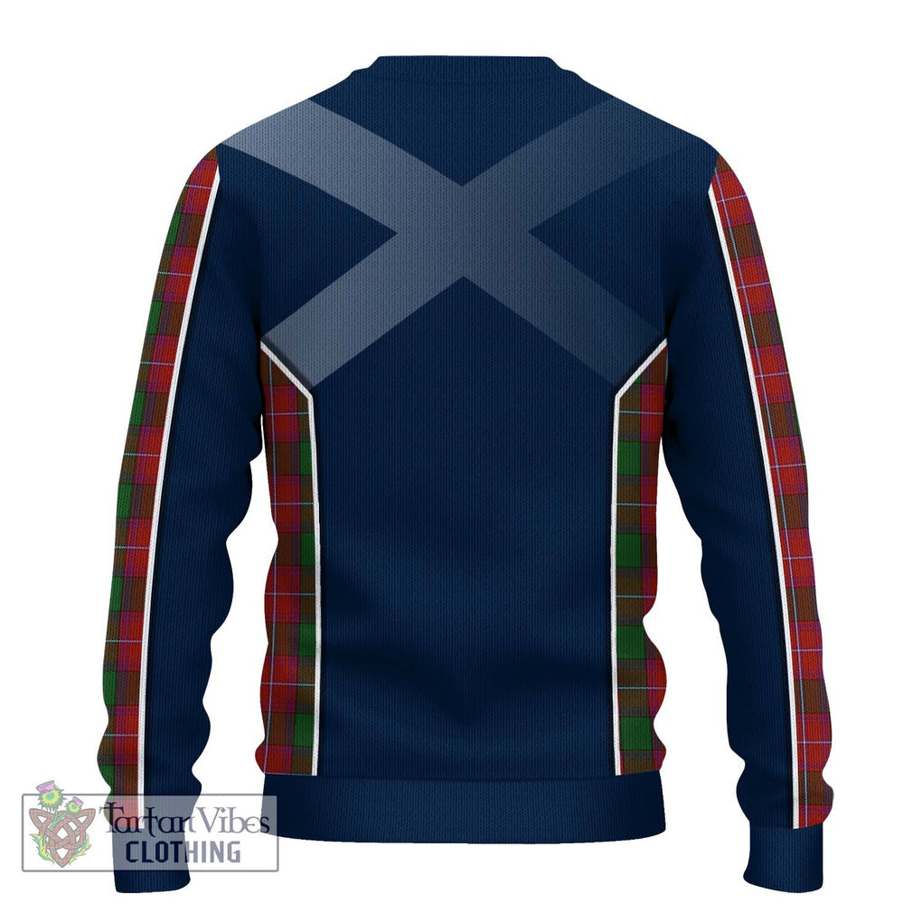 Rattray Tartan Knitted Sweater with Family Crest and Lion Rampant Vibes Sport Style - Tartan Vibes Clothing