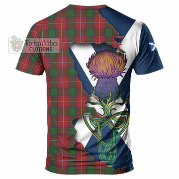 Rattray Tartan Family Crest T-Shirt Scottish Thistle Celtic Inspired - Tartan Vibes Clothing