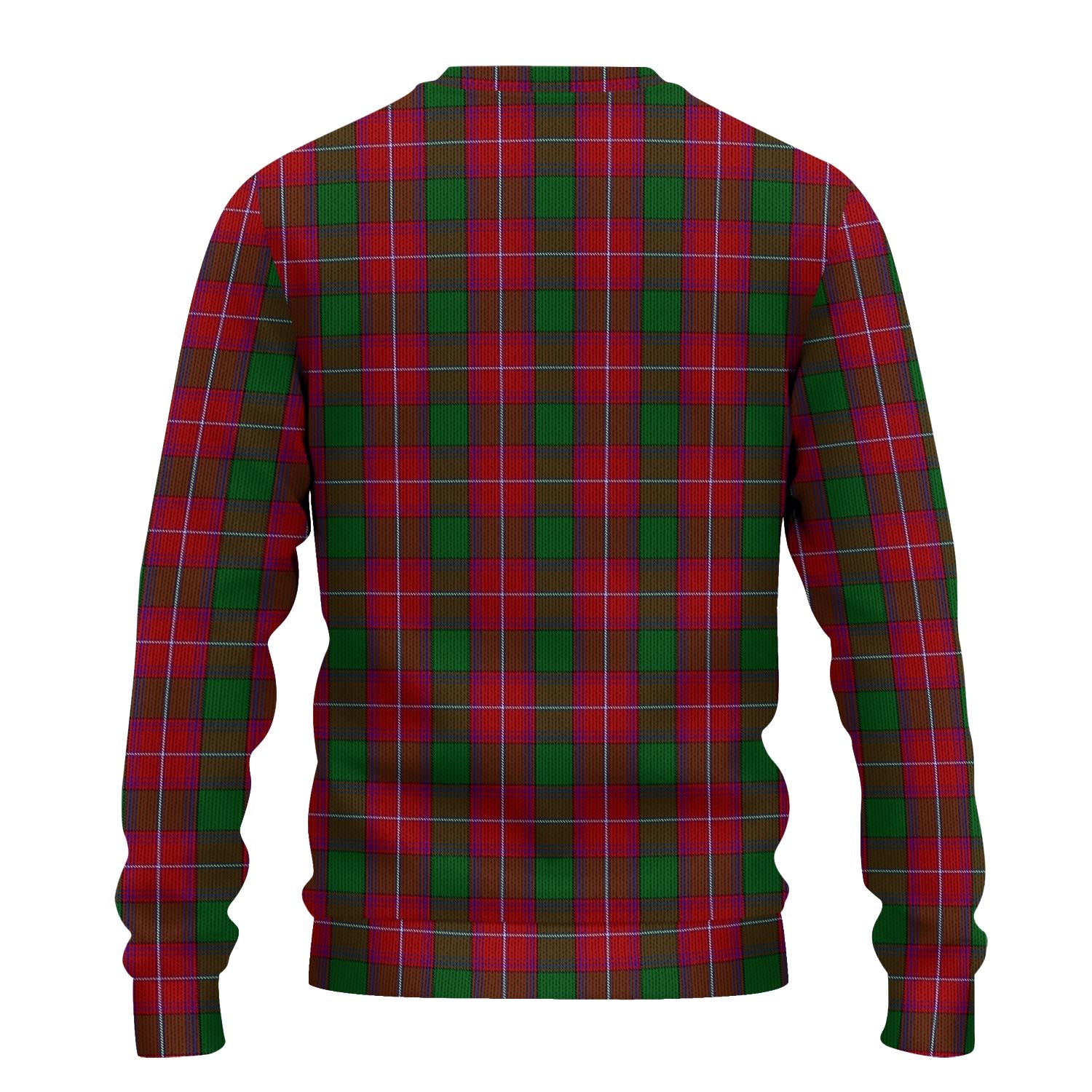 Rattray Tartan Knitted Sweater with Family Crest - Tartanvibesclothing