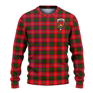 Rattray Modern Tartan Ugly Sweater with Family Crest