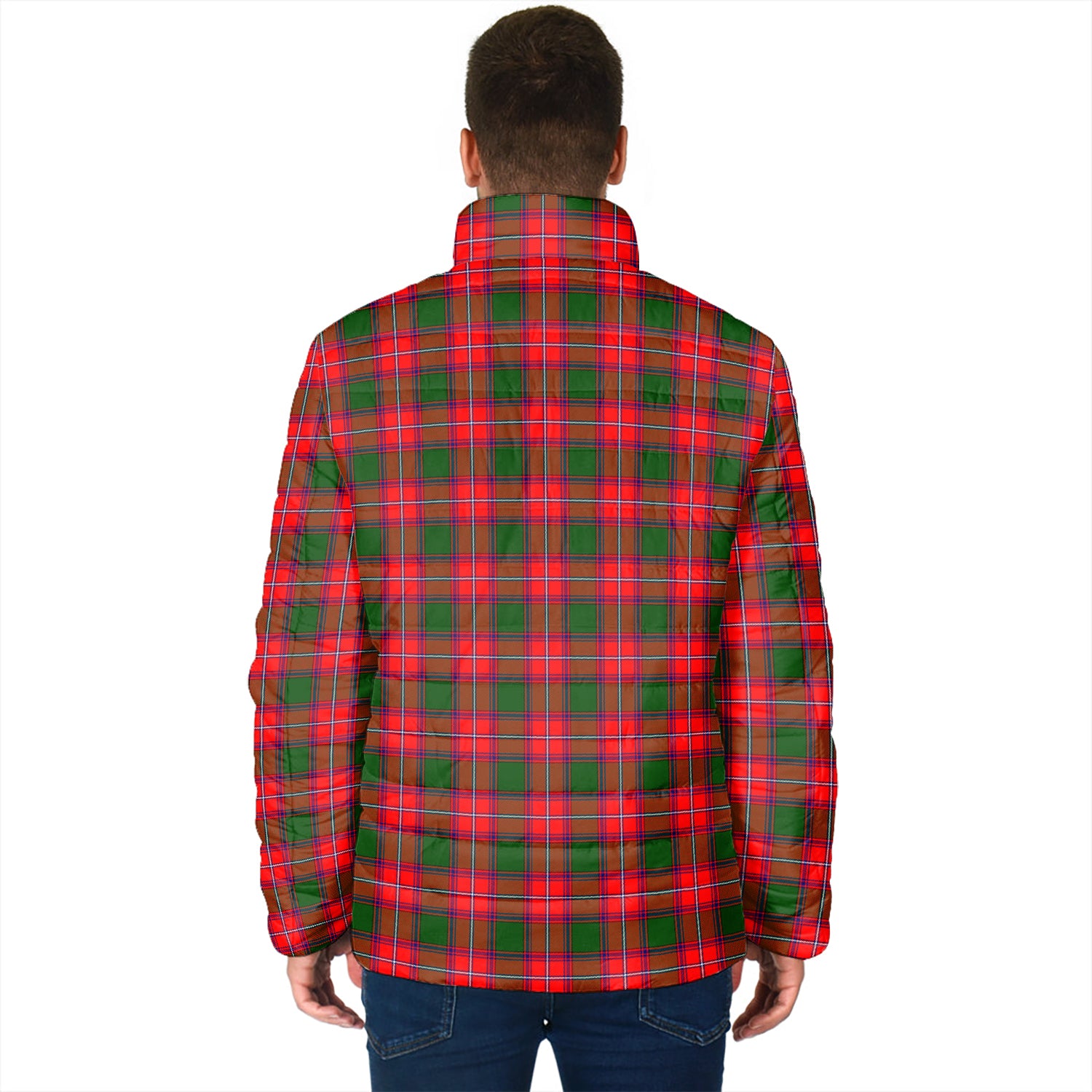 Rattray Modern Tartan Padded Jacket - Tartanvibesclothing