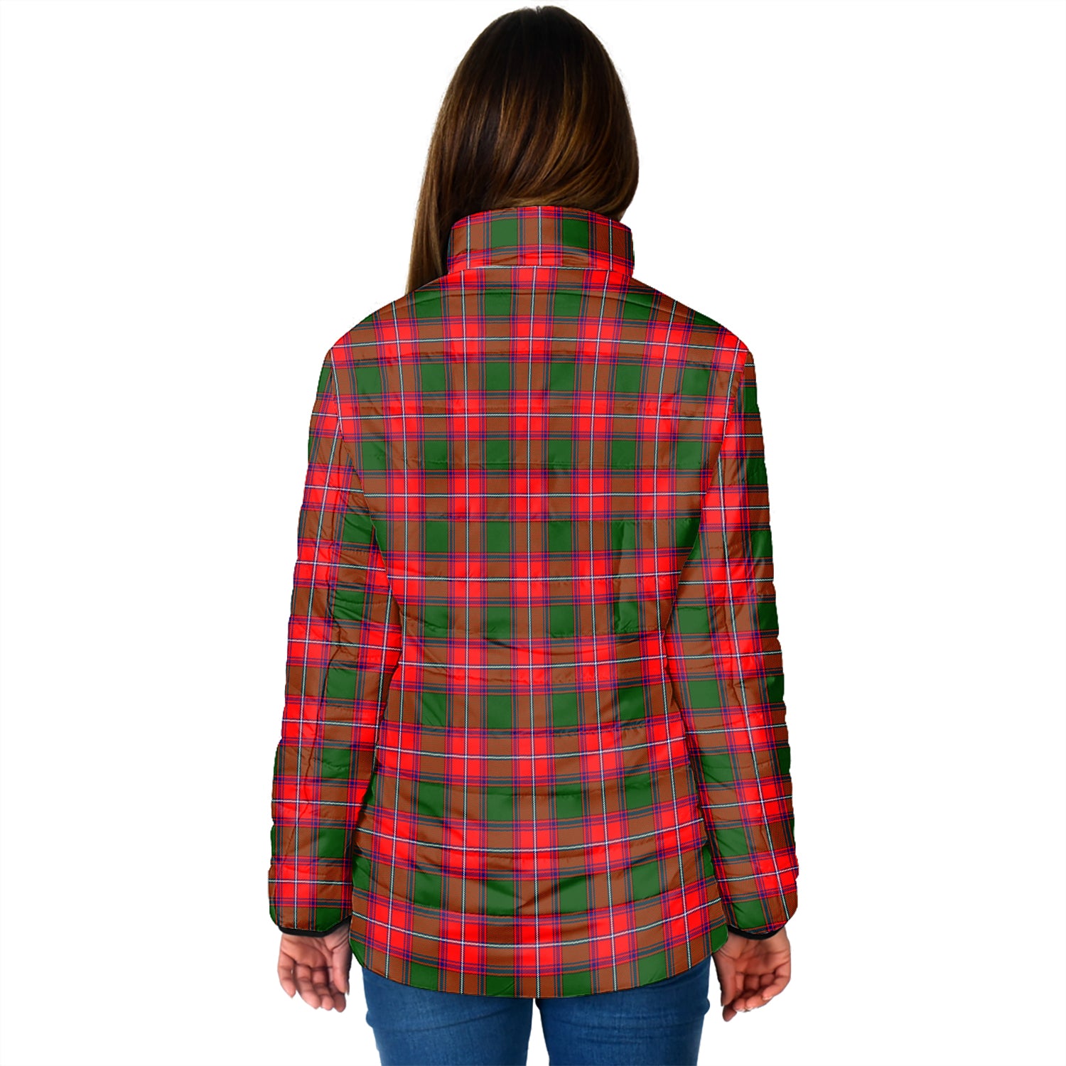 Rattray Modern Tartan Padded Jacket - Tartanvibesclothing