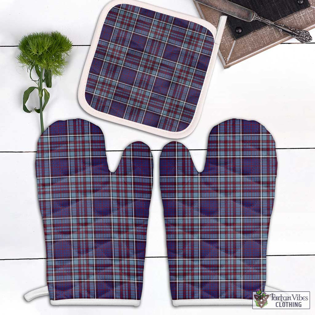 RCAF Tartan Combo Oven Mitt & Pot-Holder White - Tartan Vibes Clothing