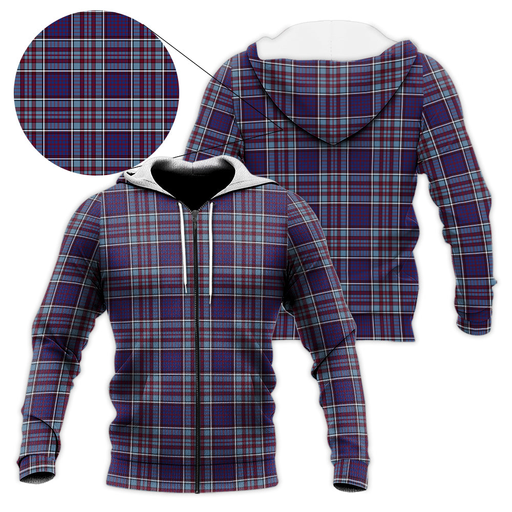 Tartan Vibes Clothing RCAF Tartan Knitted Hoodie