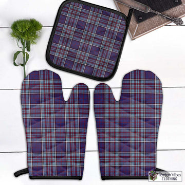 RCAF Tartan Combo Oven Mitt & Pot-Holder Black - Tartan Vibes Clothing