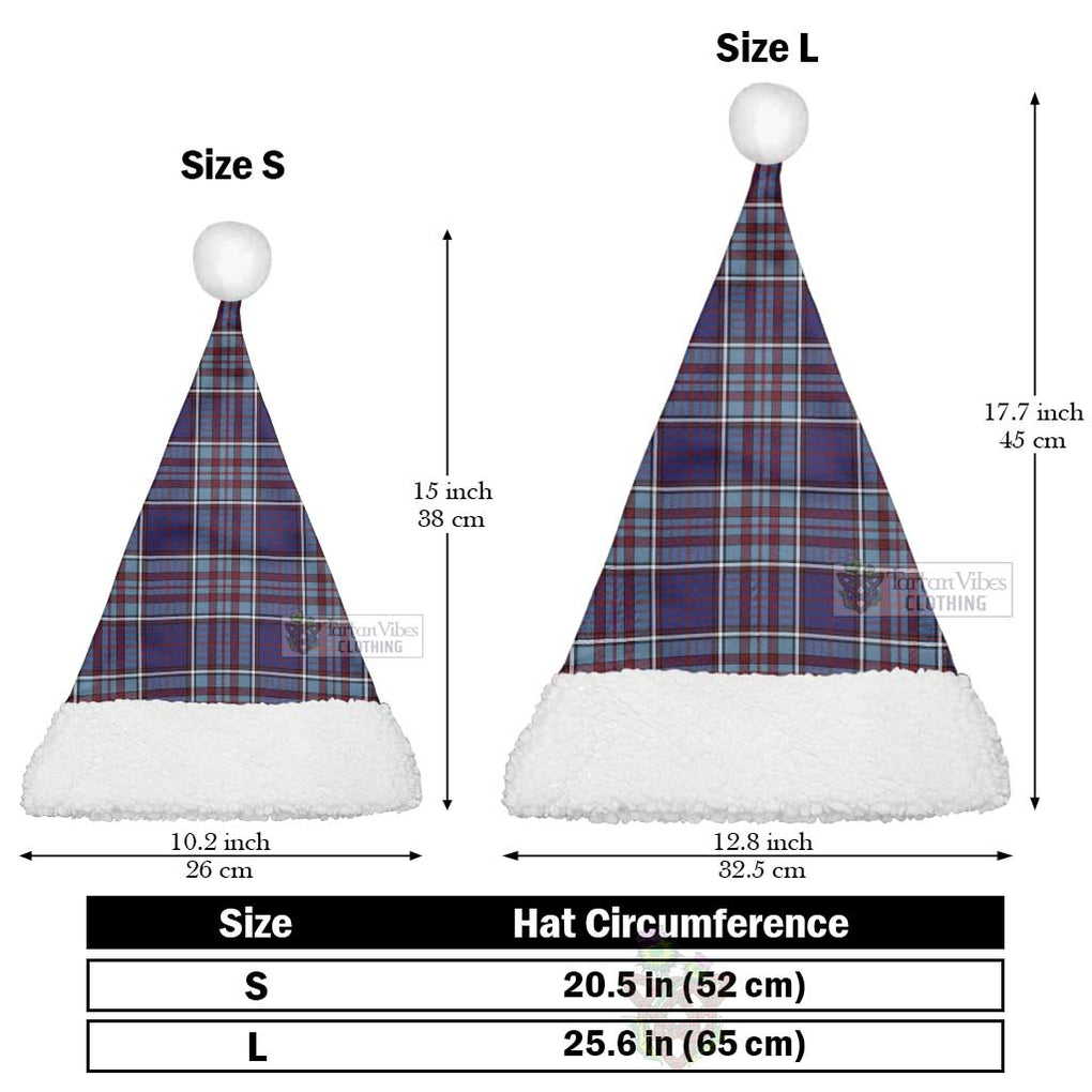 RCAF Tartan Christmas Santa Hats Christmas Hat L 25.6in (65cm) - Tartan Vibes Clothing