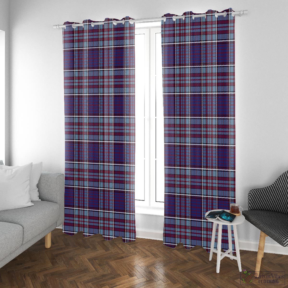 RCAF Tartan Window Curtain