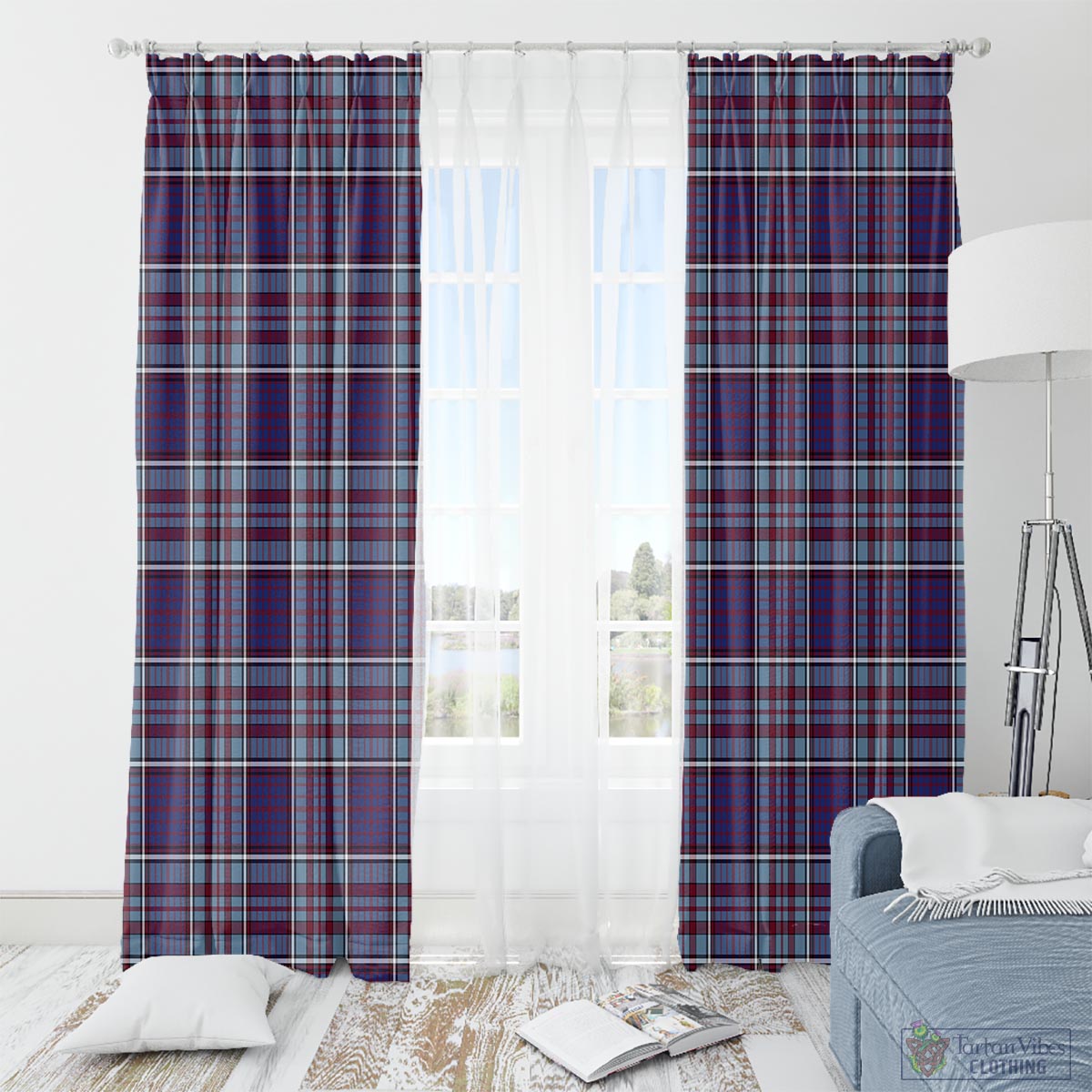 RCAF Tartan Window Curtain