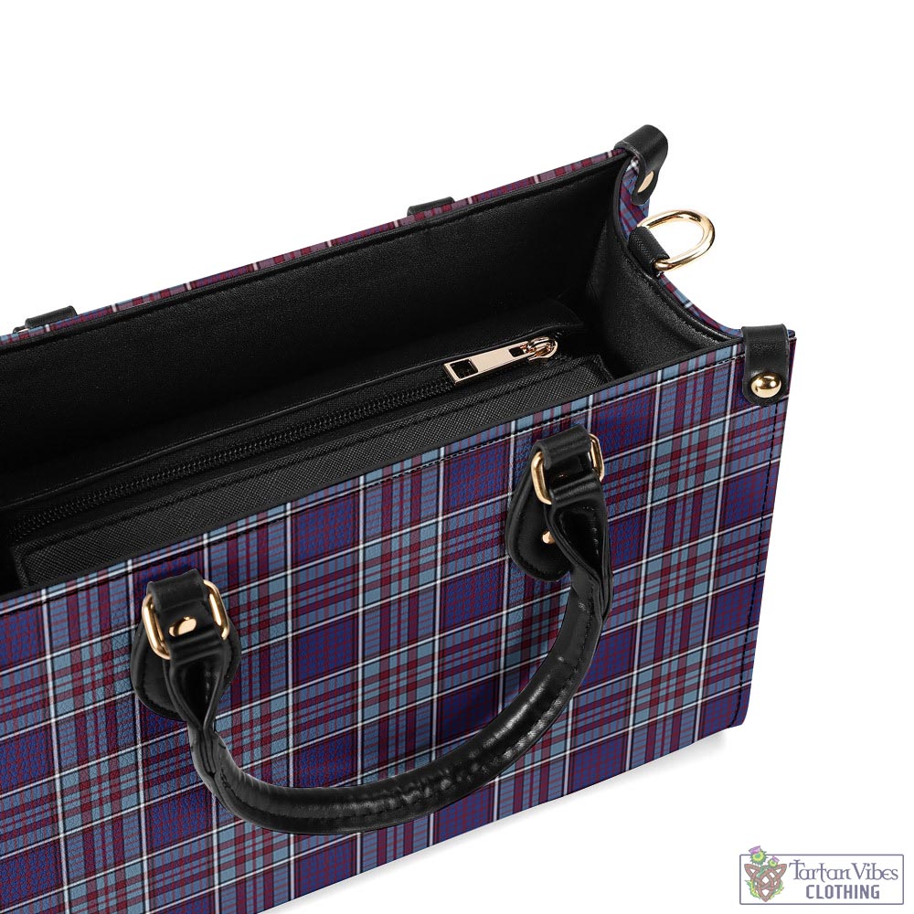 RCAF Tartan Luxury Leather Handbags - Tartan Vibes Clothing