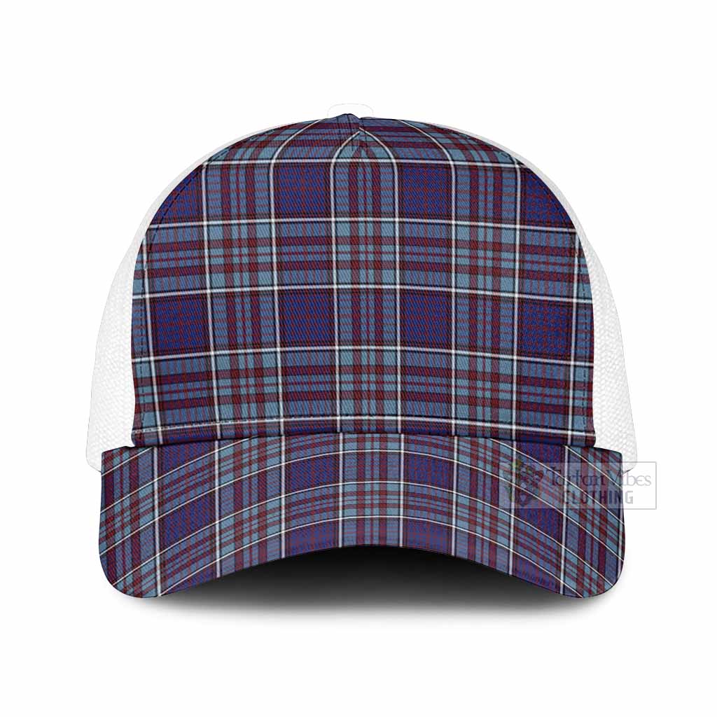 RCAF Tartan Mesh Trucker Cap One Size (Adjustable) White - Tartan Vibes Clothing