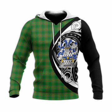 Reader Irish Clan Knitted Hoodie Celtic Circle Style Unisex Knitted Pullover Hoodie - Tartan Vibes Clothing