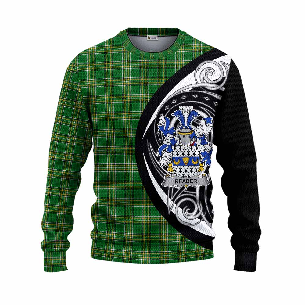 Reader Irish Clan Knitted Sweater Celtic Circle Style Unisex - Tartan Vibes Clothing
