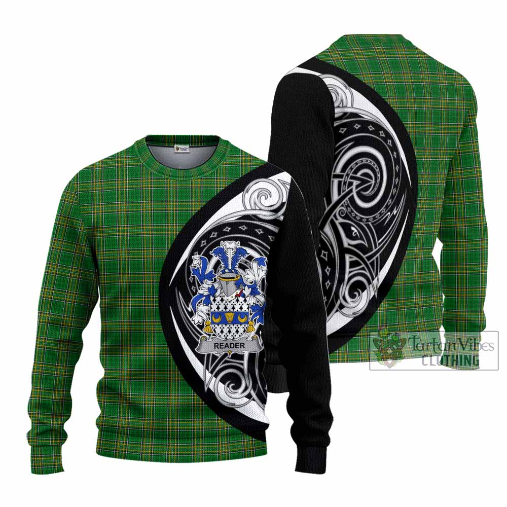 Reader Irish Clan Knitted Sweater Celtic Circle Style - Tartan Vibes Clothing