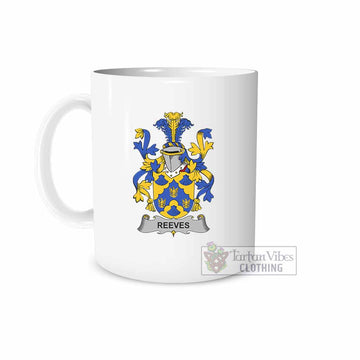 Reeves Irish Clan Coat of Arms Ceramic Mug