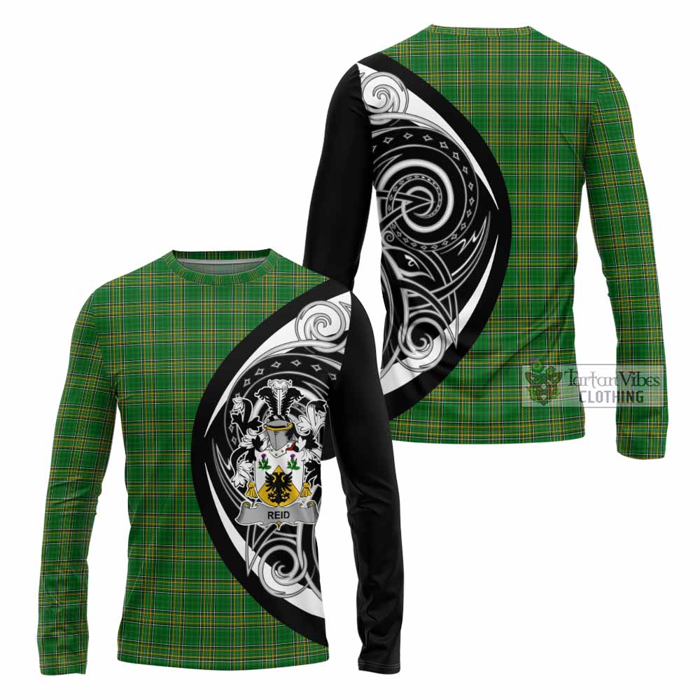 Reid Irish Clan Long Sleeve T-Shirt Celtic Circle Style - Tartan Vibes Clothing