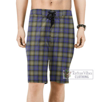 Rennie Tartan Men's Board Shorts