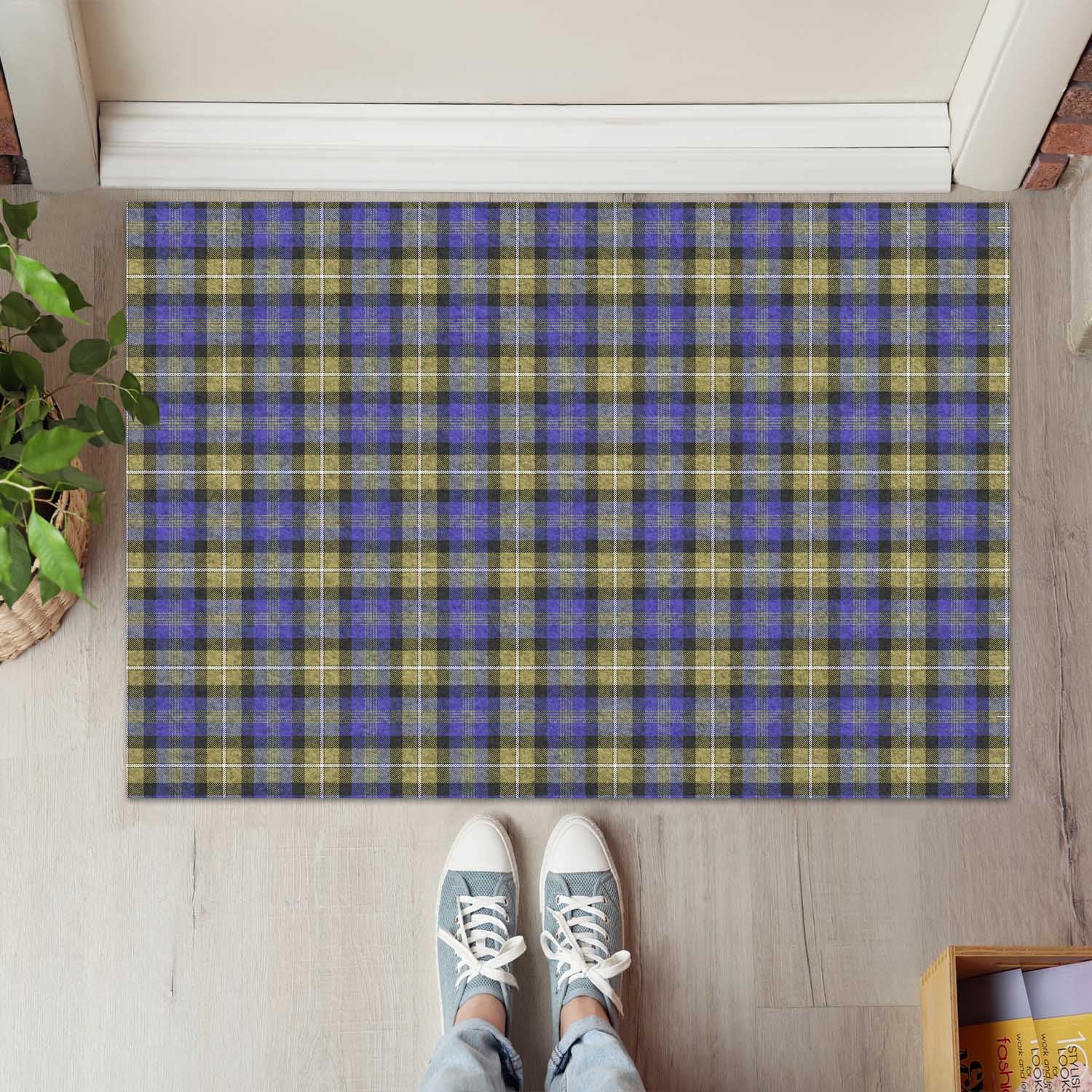 Rennie Tartan Door Mat - Tartanvibesclothing