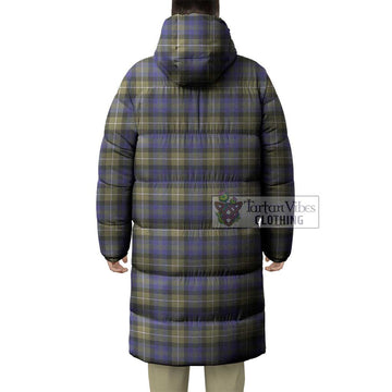 Rennie Tartan Long Down Jacket