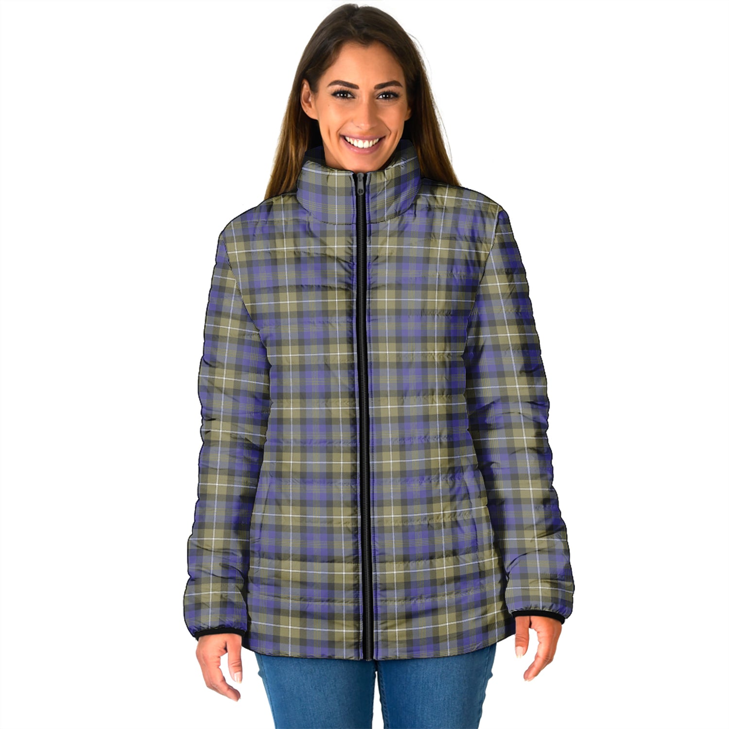 Rennie Tartan Padded Jacket - Tartan Vibes Clothing