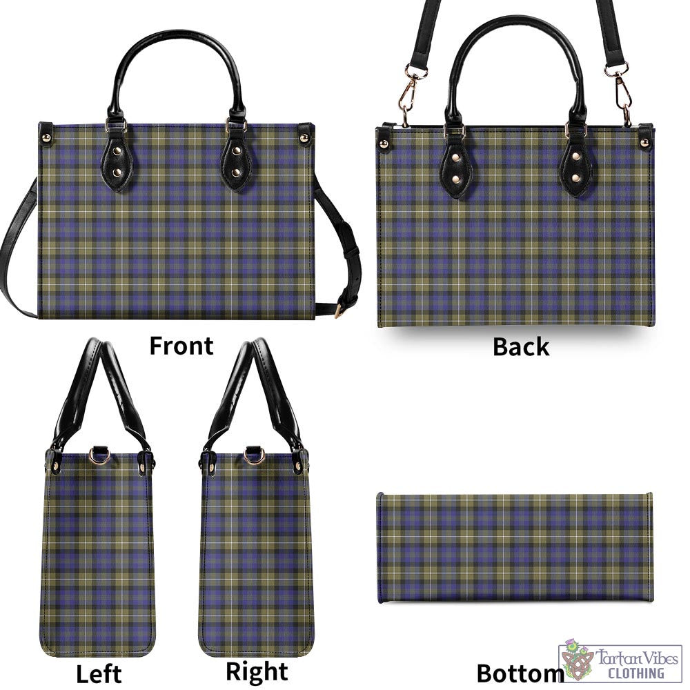 Tartan Vibes Clothing Rennie Tartan Luxury Leather Handbags