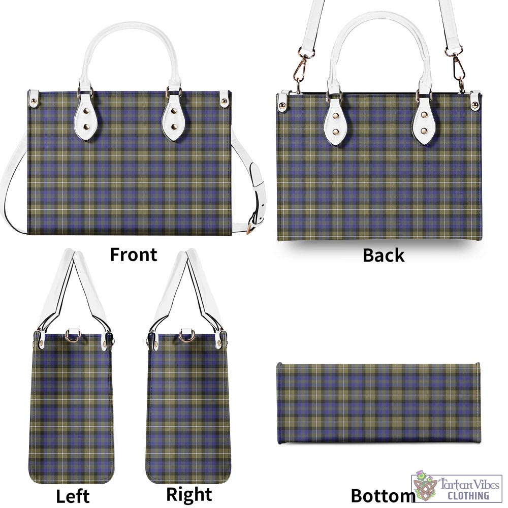 Tartan Vibes Clothing Rennie Tartan Luxury Leather Handbags