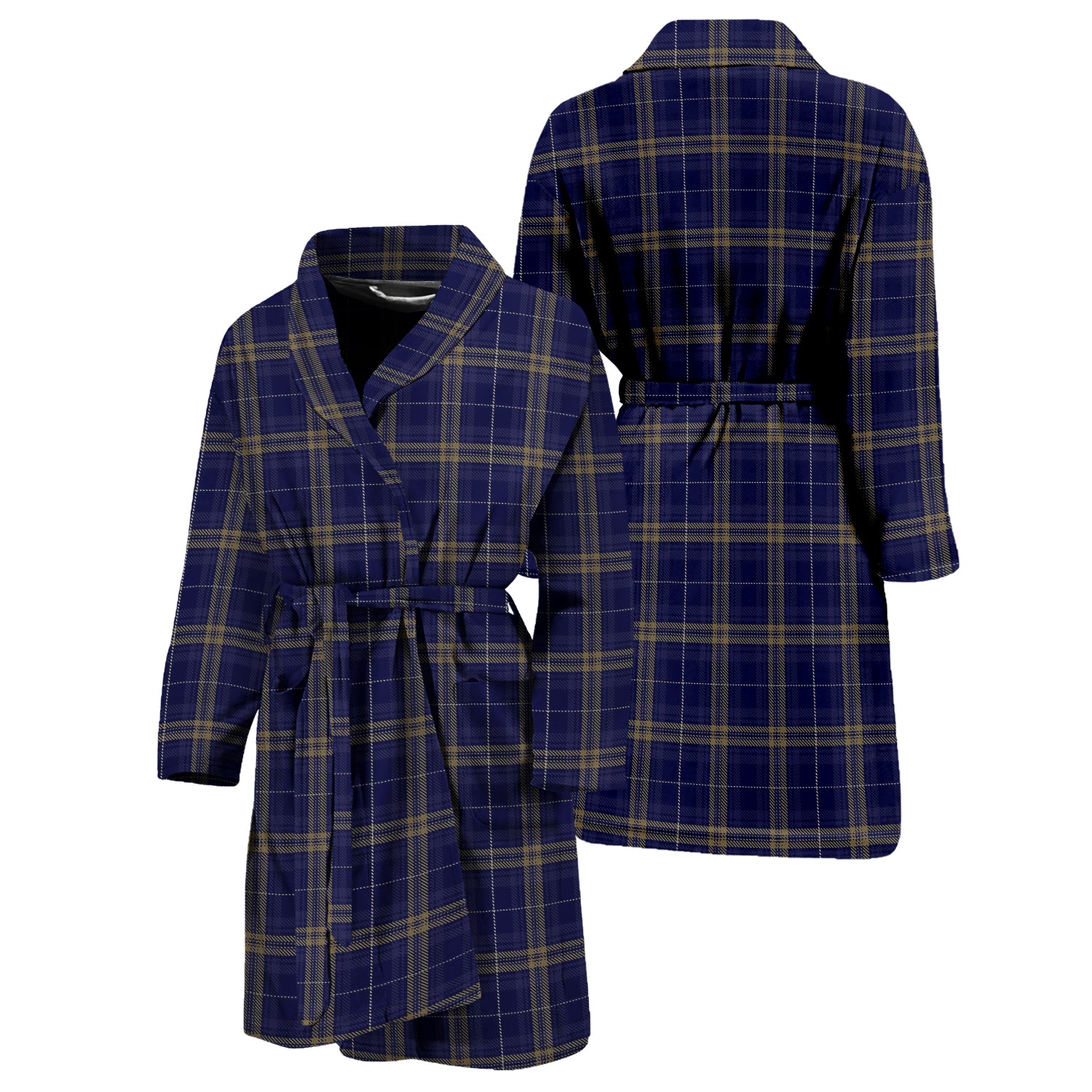 Rhys of Wales Tartan Bathrobe Unisex M - Tartan Vibes Clothing