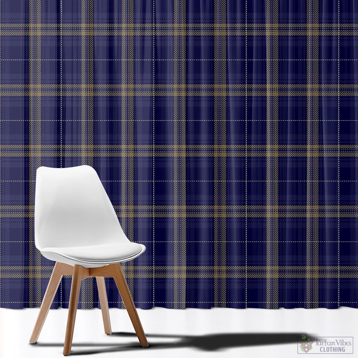 Rhys of Wales Tartan Window Curtain