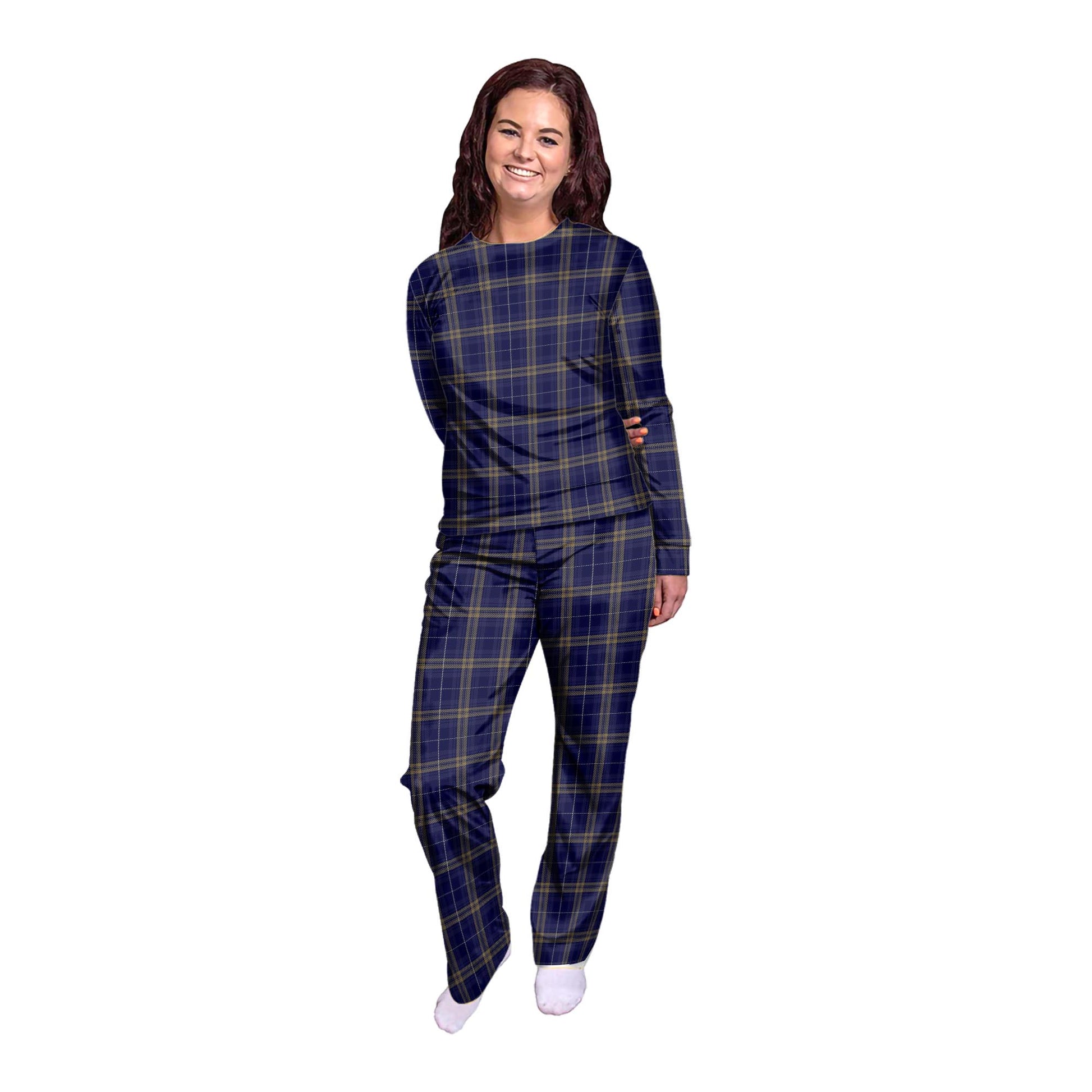 Rhys of Wales Tartan Pajamas Family Set - Tartan Vibes Clothing