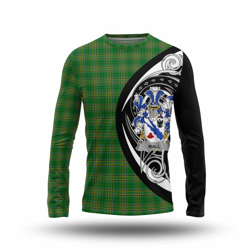 Riall Irish Clan Long Sleeve T-Shirt Celtic Circle Style Unisex - Tartan Vibes Clothing