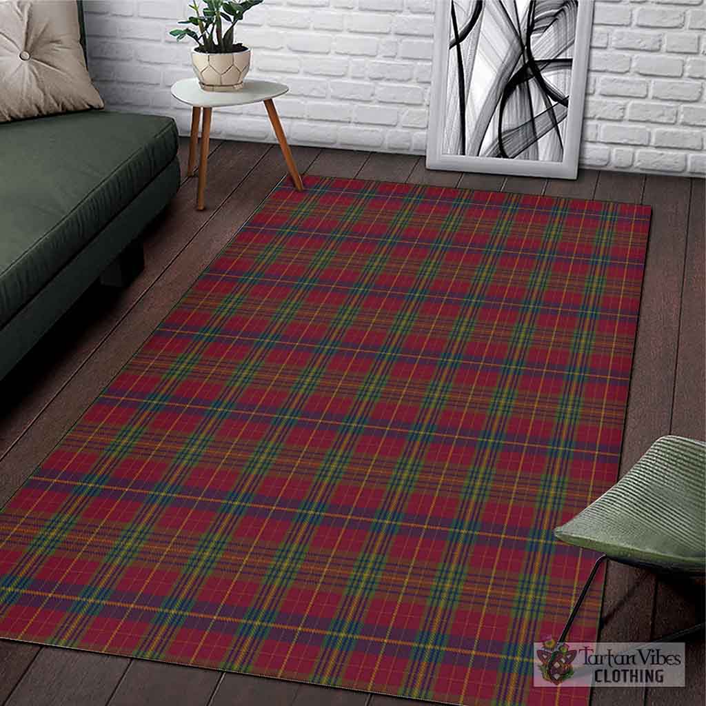 Tartan Vibes Clothing Rice of Wales Tartan Area Rug