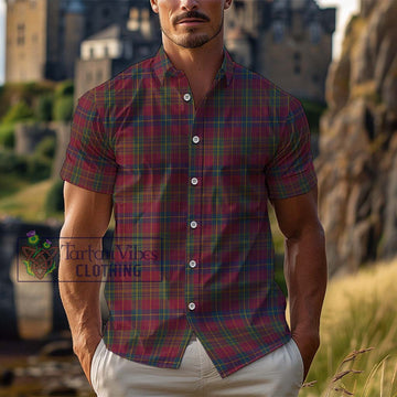 Rice of Wales Tartan Cotton Hawaiian Shirt