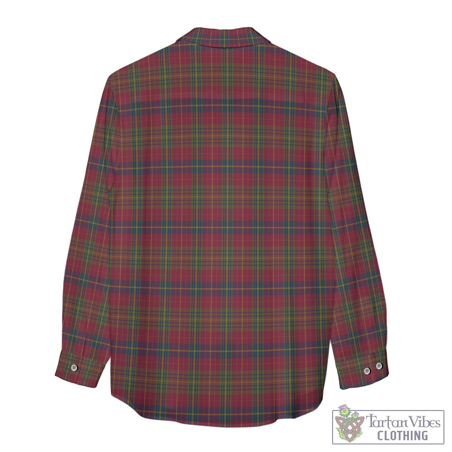 Rice of Wales Tartan Womens Casual Shirt