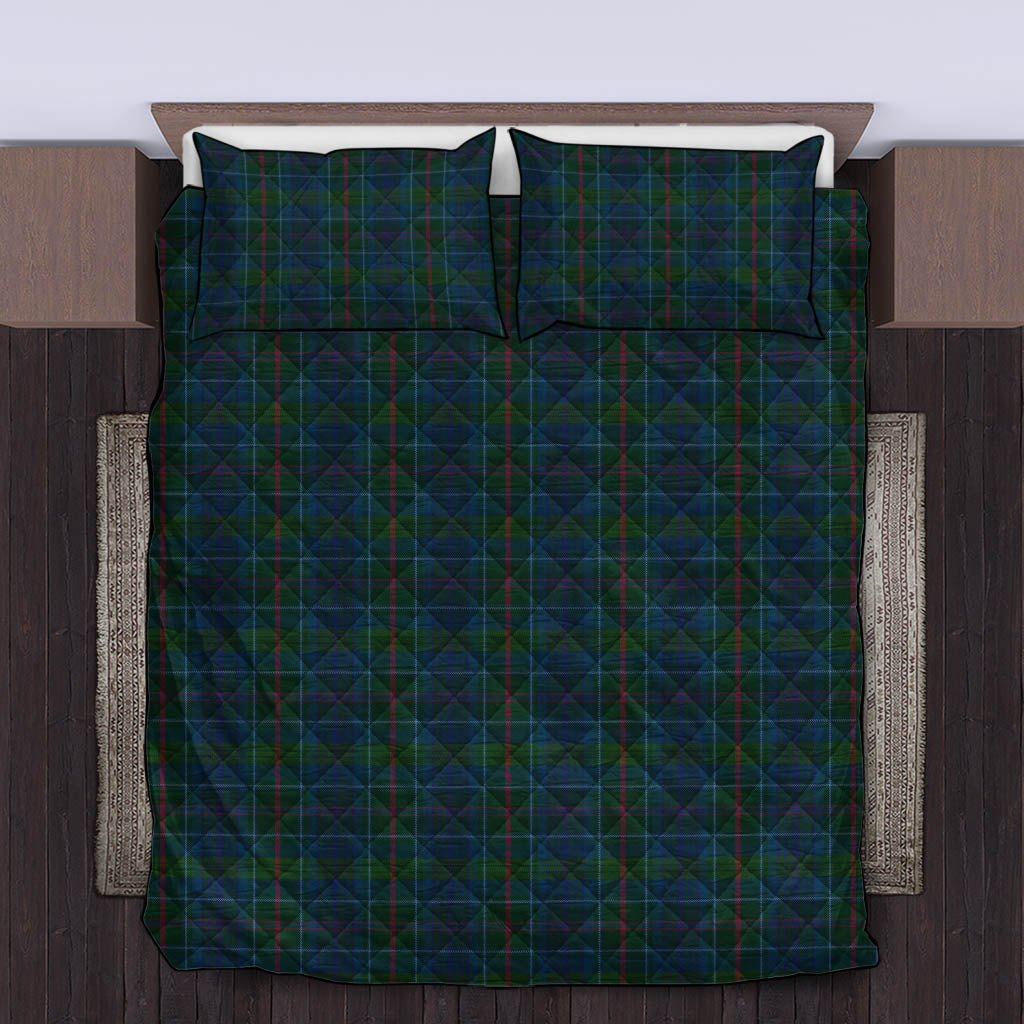 Richard of Wales Tartan Quilt Bed Set King - Tartan Vibes Clothing